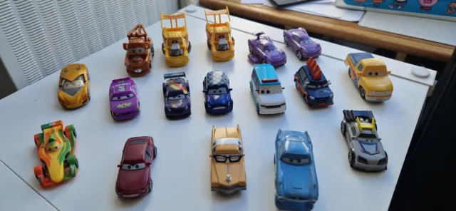 Lot 17 Voitures Collection Cars Disney Pixar