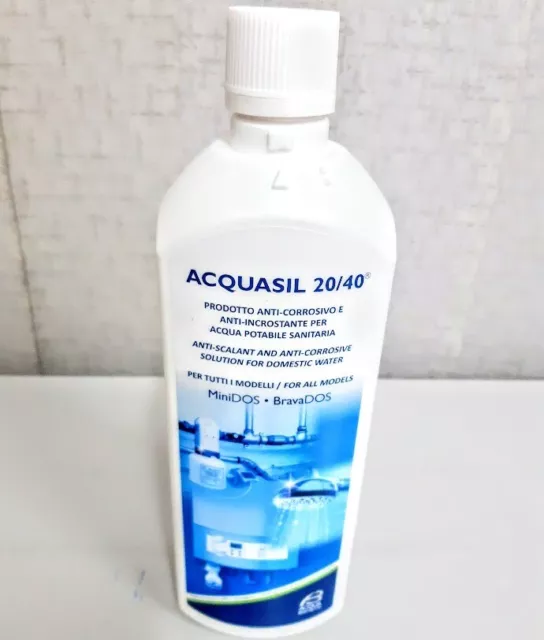 Ricarica Acquasil 1 Pezzo Da 1 Litro Acqua Brevetti  Anticalcare Pc002