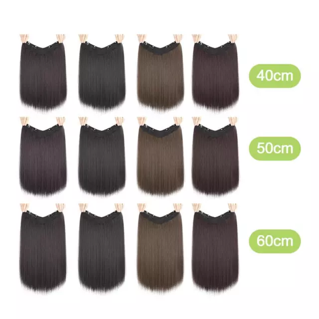 Wig Female Hair Extension Long Straight Hair Invisible Seamless Pad Hair Wi J9N0 3