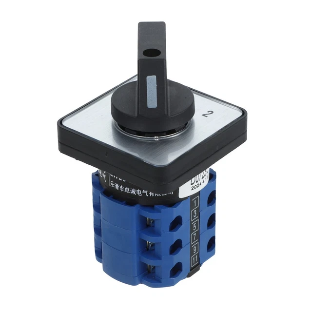 Interrupteur Rotatif Seiden Japan 32012 - 32 NEG 2-4-6 30 OFF - Pour Audio - Neuf