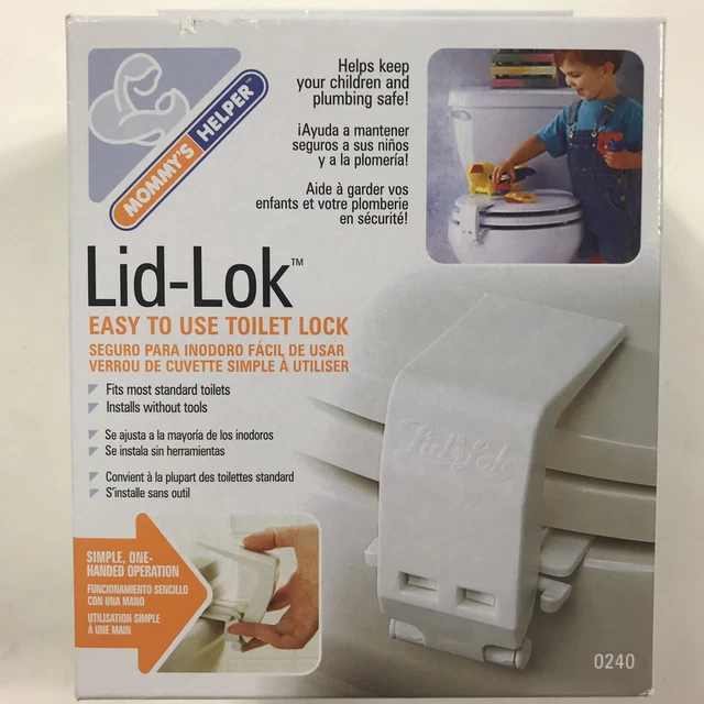 Mommy’s Helper Lid-lok Easy To Use Toilet Lock