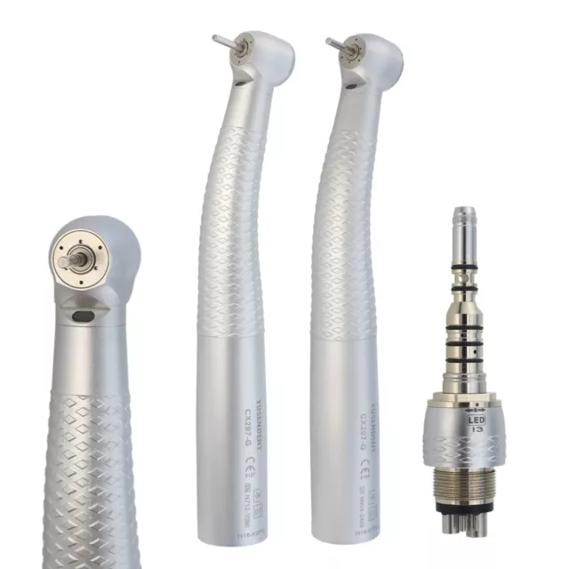 COXO Dental Handpiece Fiber Optic High Speed Turbine CX207-G KaVo MULTIflex LED