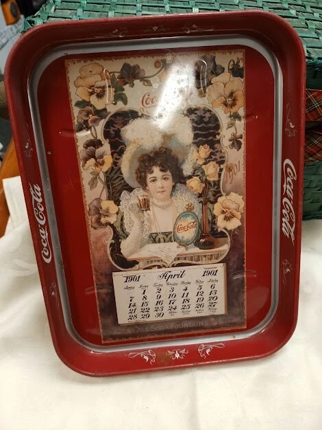 Vassoio Calendario Coca Cola 1901 EDIZIONE LIMITATA!!! S1 166875