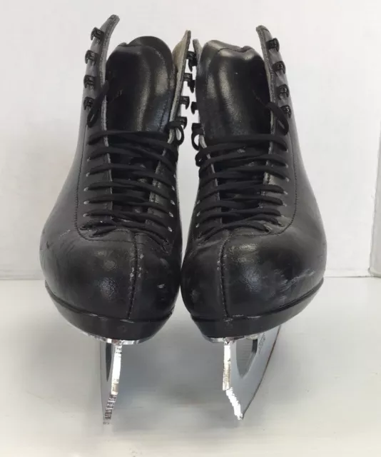 Risport RF4 Leather Women's Figure Skates Size 6 ice skate with Sterling Blades 2