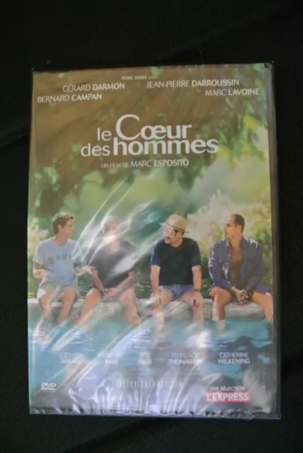 DVD Film Le coeur des hommes neuf sous blister slim Darmon Campan Lavoine