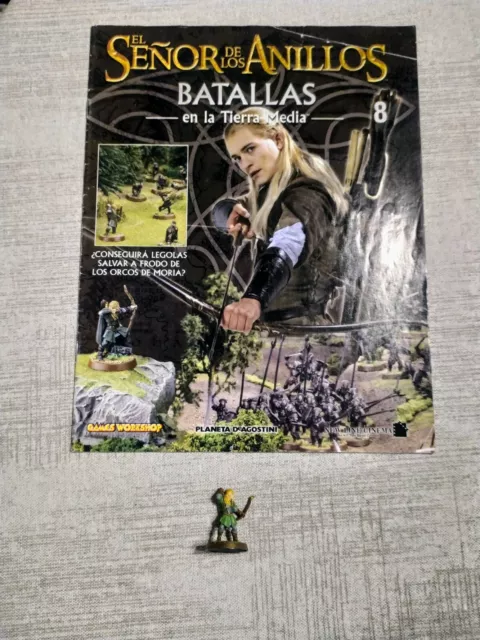 Metal Legolas - OOP - Warhammer The Lord of the Rings Magazine #8 Deagostini