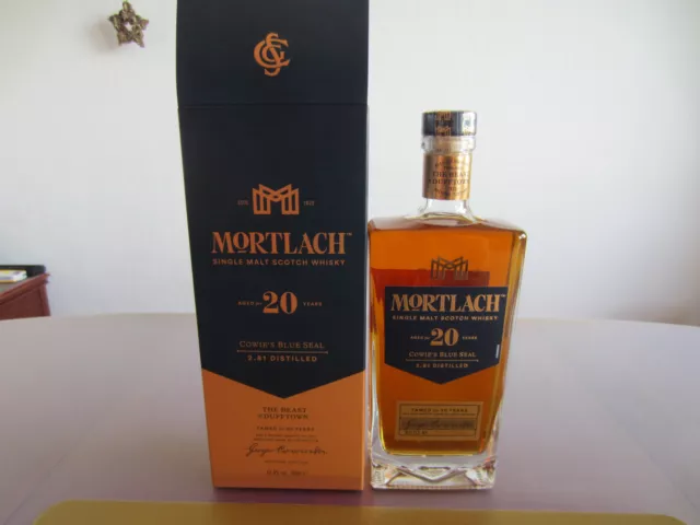 Mortlach 20 Jahre , Single Malt Scotch Whisky,  43,4 %vol, 70 cl