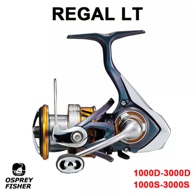 Daiwa Regal LT Fishing Spinning Reel 9+1BB Ultralight Powerful Fishing Reel+Lure
