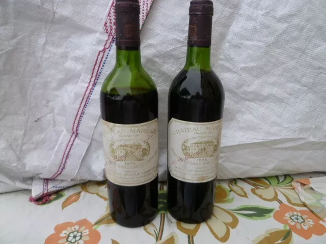 Chateau MARGAUX 1975 premier grand cru classé