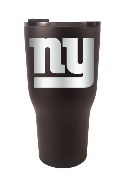New York Giants RTIC Laser Engraved 20 or 30 oz. Stainless Steel Tumbler