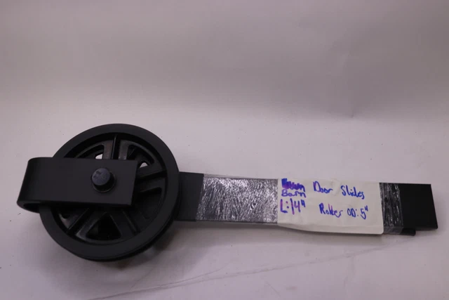 (2-Pk) Barn Door Rollers 5" Wheel x 14"