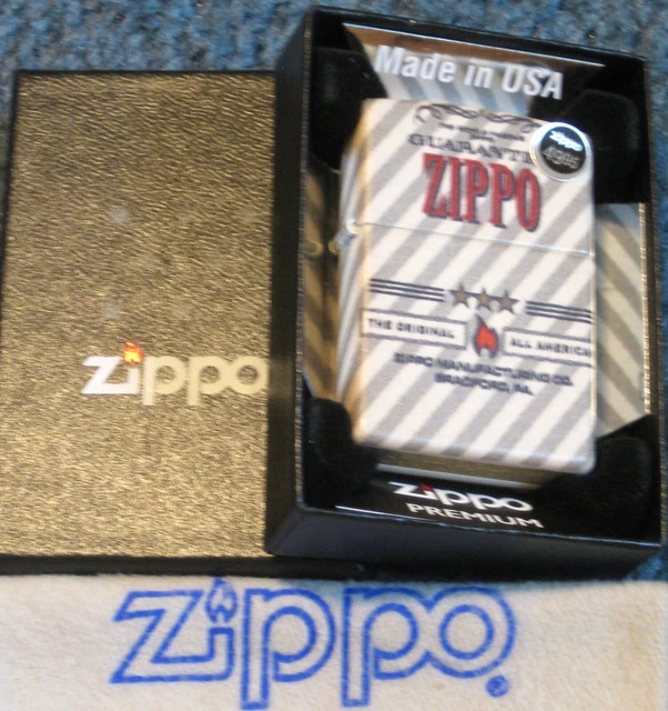 ZIPPO 540 DESIGN Lighter GUARANTEE Mint in Box NEW 2022 Made in U.S.A. 81288