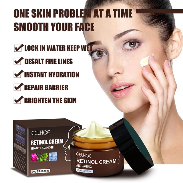 Rimuovi rughe istantaneo anti-invecchiamento retinolo crema viso skin restringente solida