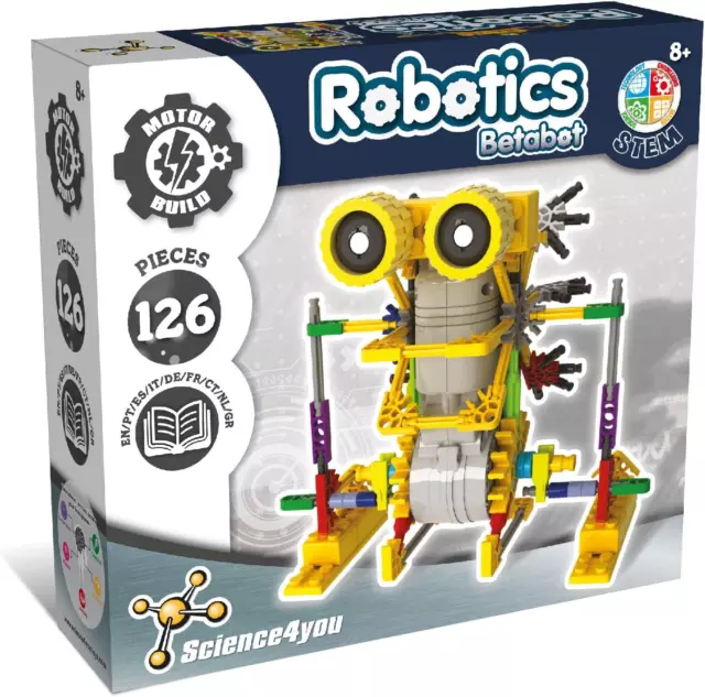 Science4You - Betabot Robot Building Kit for Kids 8-14 Years - Build Your Own Ro