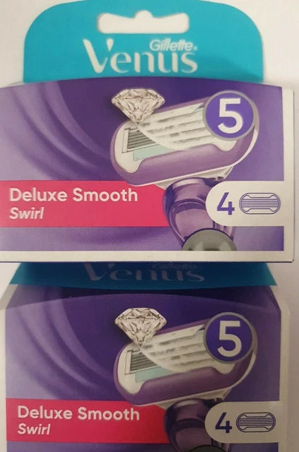Gillette Venus Tourner Extra Doux 2 X 4er Paquet Lame / Neuf Aufmachung