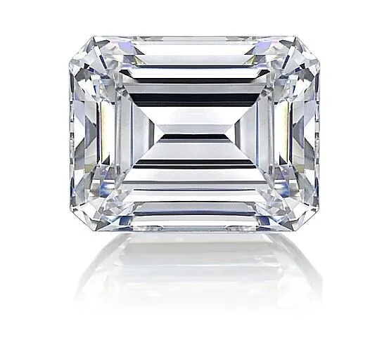 0.50 carat Emerald lab grown diamonds - HPHT diamond for ring - lab created