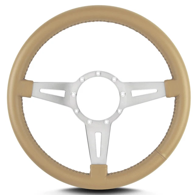 Lecarra Mark 4 Elegante Steering Wheel 14" Dia 3 Spoke 1.25" Dish 43209