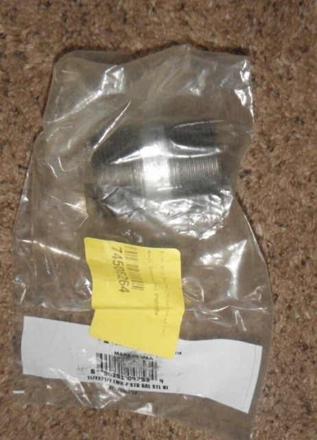 Galvanized Pipe Nipple,No 8700154050,  Anvil International Inc