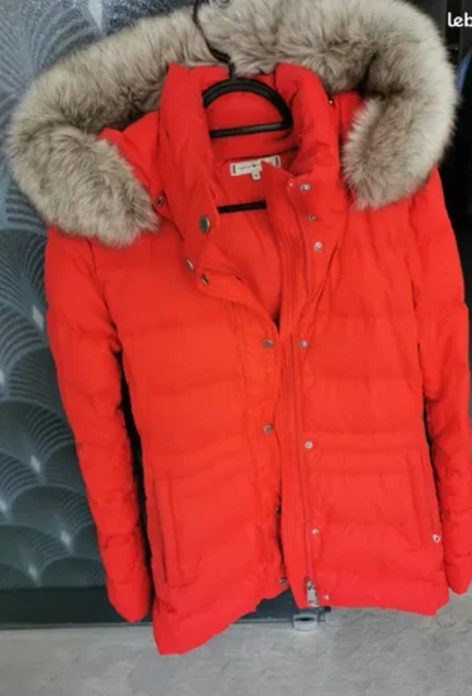 Doudoune tommy hilfiger femme orange cheap