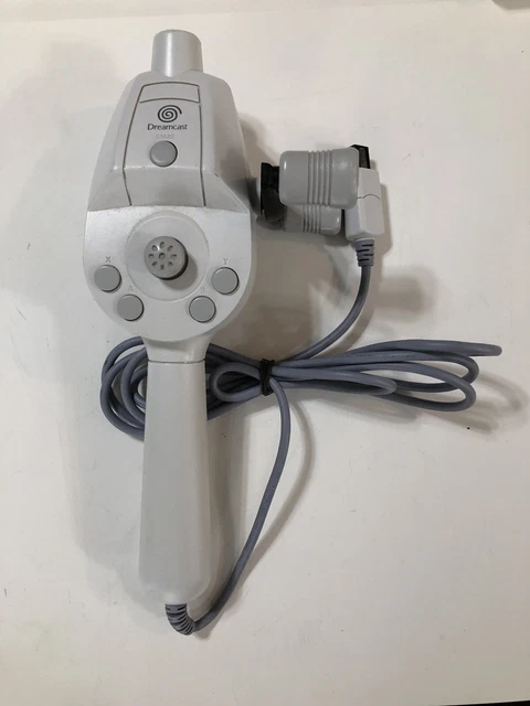 Sega Dreamcast Fishing Rod Controller Authentic Original White #2