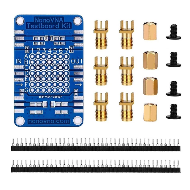 NanoVNA Vector Network Analyzer Test Board Kit for NanoVNA Analysis Test B P8Z2