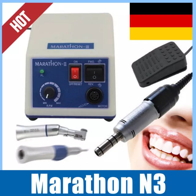 35K RPM Handstück Polieren N3 Marathon Type Dental Lab Elektrischer Mikromotor