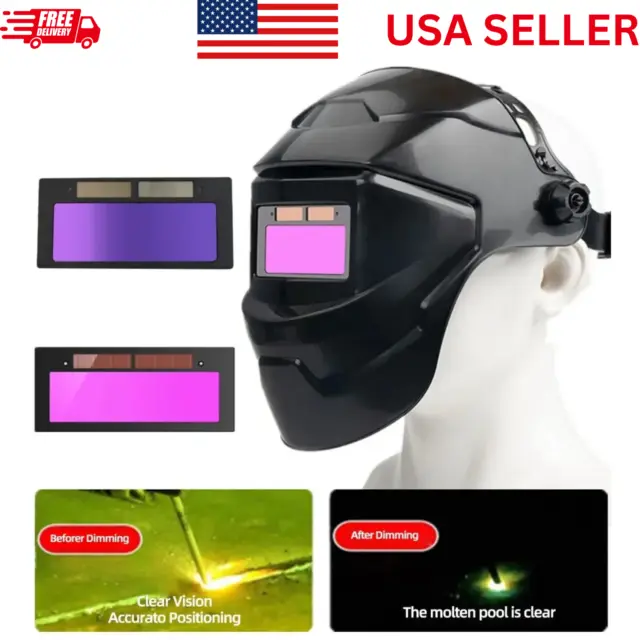 Automatic Solar Power Welding Helmet LCD Dimming Welder Mask