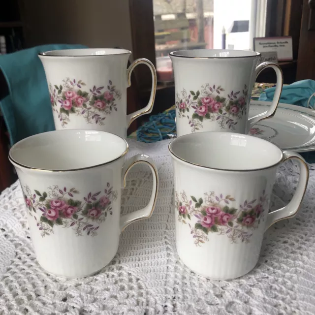 Royal Albert Lavender Rose Mugs 1961