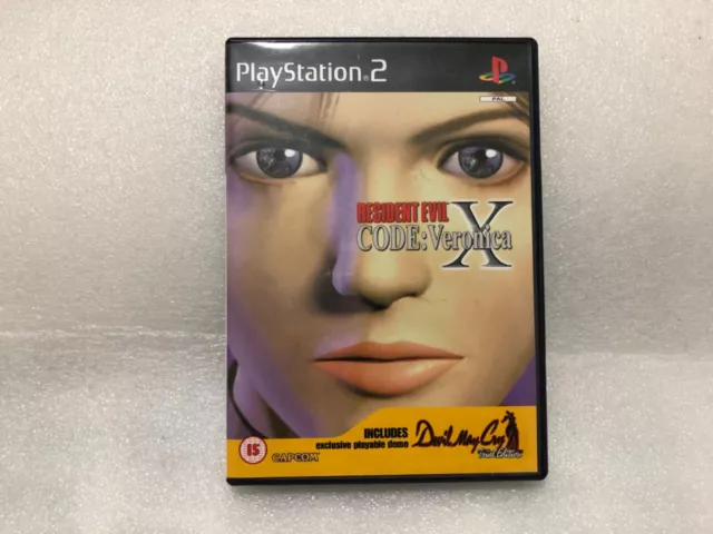 Resident Evil - Code Veronica X + demo disc Devil May Cry (2001) - Sony Playstation  2 - LastDodo