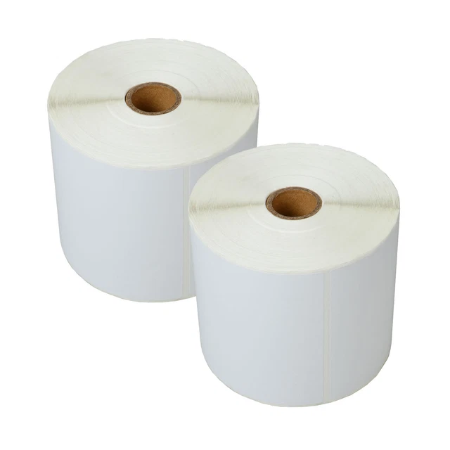 2 Rolls 4"x6" Direct Shipping Labels For Zebra LP-2543 LP-3742 500 labels/Roll