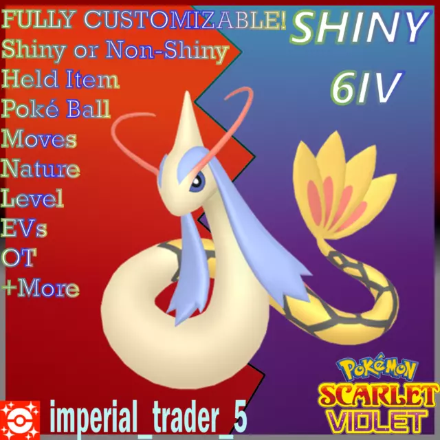 🍊Shiny/Non-shiny Ralts/Gardevoir/Gallade 6IV🍇Pokémon Scarlet/Violet  (💯Legal)