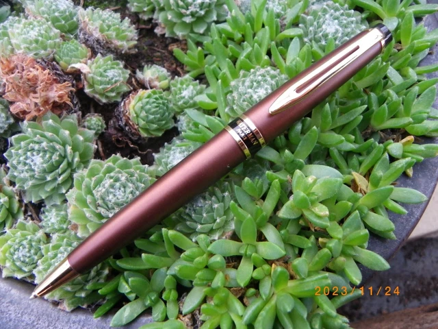Stylo Plume Waterman Man 200 - Modèle Prestige Rouge Et Noir Minéral - Avec écrin