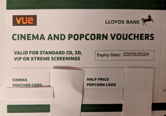 Vue Cinema Tickets