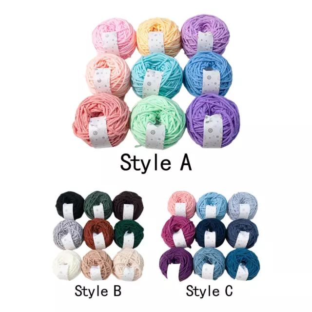 Soft Cotton Yarn Skeins for Crochet and Knitting