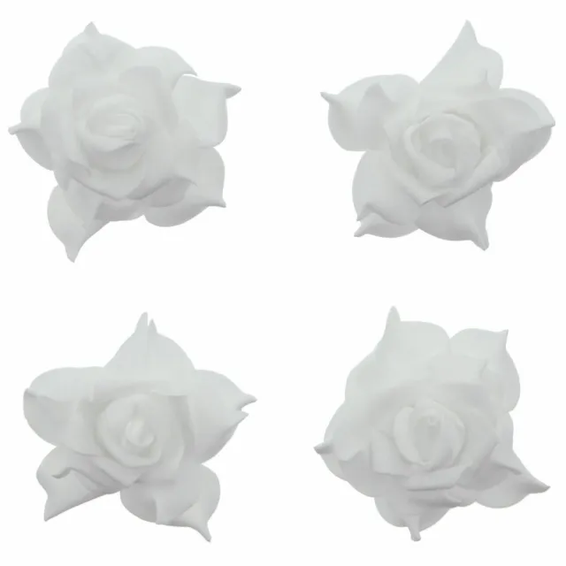 Salvare Set 2x LED-Rose, Bianco, 4er Luce Lampada Illuminazione Bagliore Deko 3