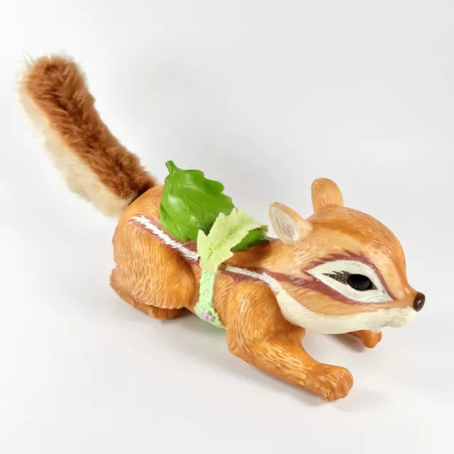 Disney Fairies Tinkerbell Ride-Along Friends Scamper Chipmunk Squirrel Figure