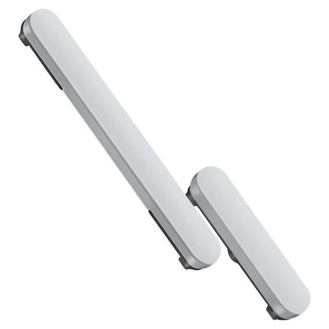 Kit Boutons Power/Volume/Silence Clappio Pour IPhone 15 Et 15 Plus - Couleur Bleue, Remplacement Neuf