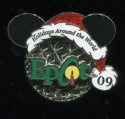 WDW Epcot Holidays Around the World 2009 Logo LE Disney Pin 73863