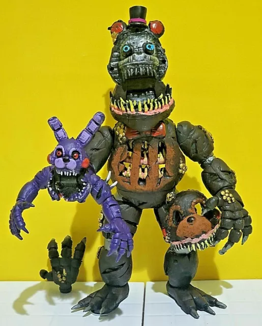 mexican ANIMATRONIC TWISTED FOXY action figure 8 FNAF five nights at  freddys