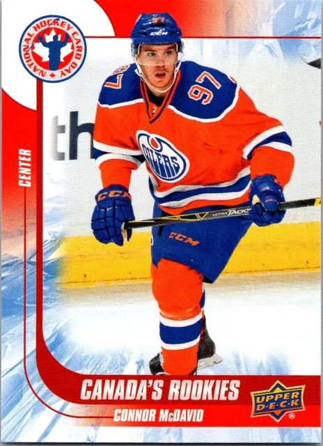 2015-16 Upper Deck National Hockey Card Day Connor McDavid RC Edmonton Oilers