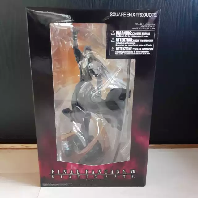 STATIC ARTS FINAL FANTASY VII Sephiroth Figure Unopened 2009 SQUARE ENIX JAPAN