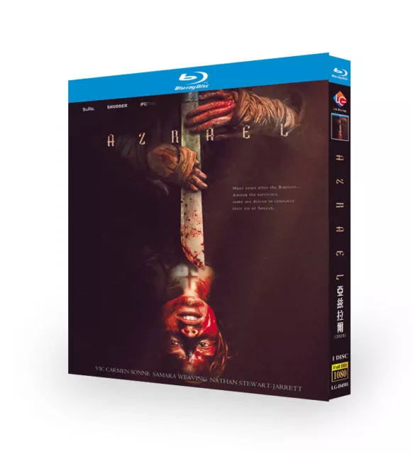 AZRAEL (2024) Horror Movie 1 Disc BD All Region New Sealed Boxed 22.40