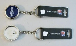 Seattle Seahawks Bottle Cap Key Chain