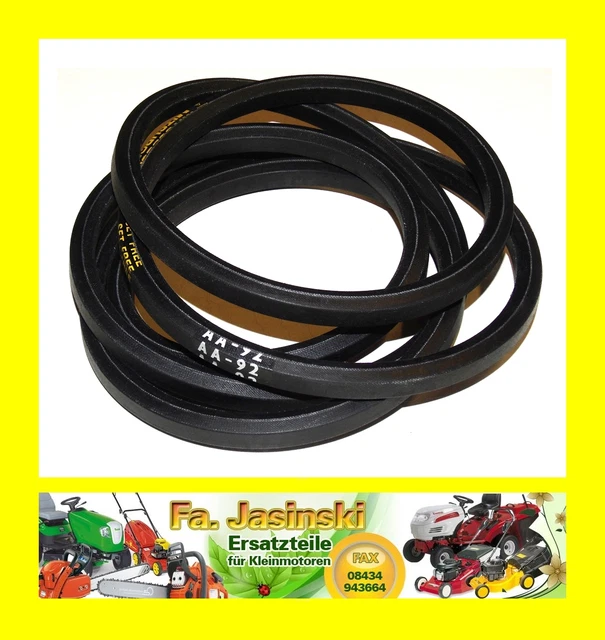 SECURA Keilriemen Für AL-KO T20-102 HD Rasentraktor – Fahrantrieb, 13x8 Mm, Ca. 2896 Mm Länge