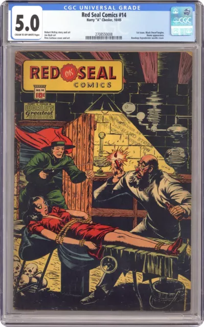 Red Seal Comics #14 CGC 5.0 1945 2708550008