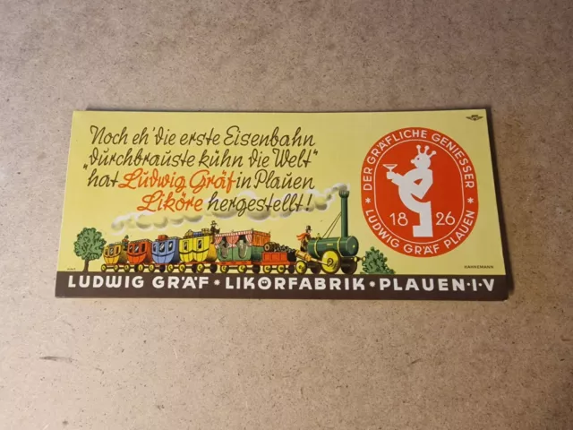 Ludwig Gräf Pappschild  ( Alt )