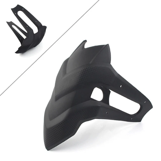 Rear Wheel Mudguard Fender Mudflap Cover+Bracket Kit Universal Black Motorcycle