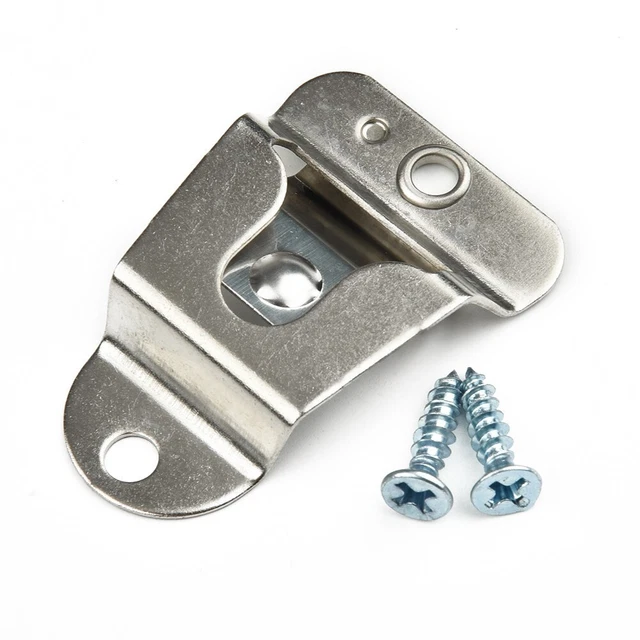 Screw On Microphone Clip Hand Up Clip FOR MOTOROLA Ham Radio Microphone Hook