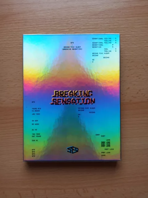 SF9 - Breaking Sensation (2nd Mini Album) Kpop CD