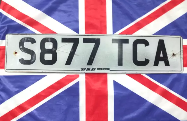 United Kingdom UK GB Great Britain License Plate - Chester 1998